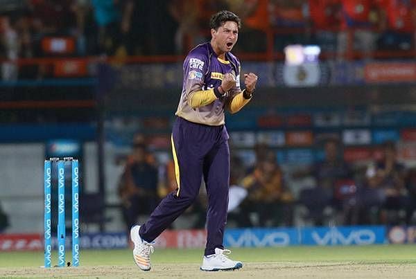 Kuldeep picked up the wickets of Pant, Maxwell, and Boult
